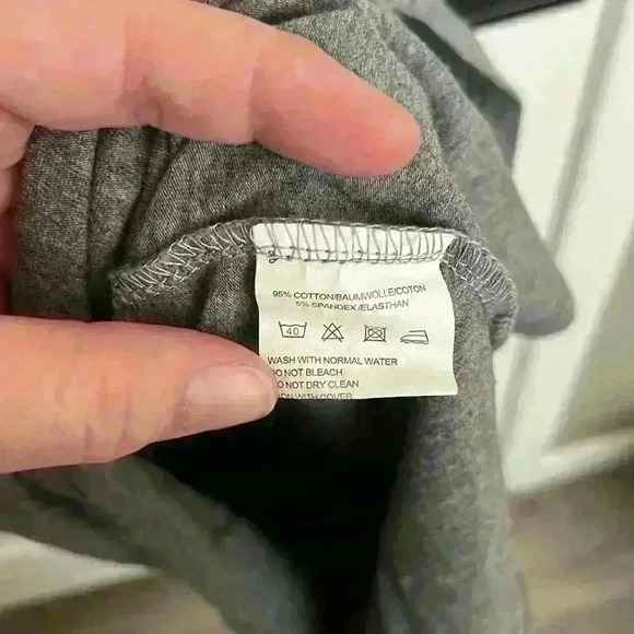 Missky Hoodie tshirt midi dress gray - Picture 4 of 10